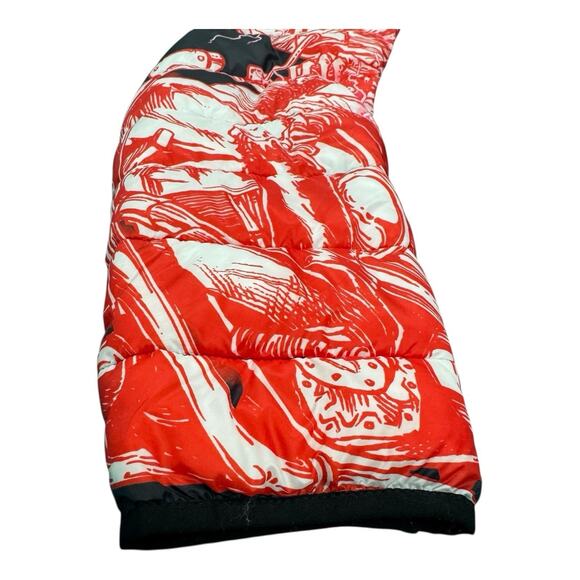 Rockstar Original Men's Izzy Graphic Full Zip 2XL Puffer Jacket Streetwear Punk - Picture 3 of 16